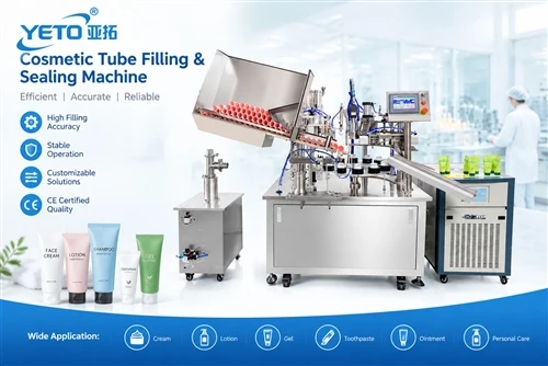 Como escolher a máquina envasadora de tubos certa para fabricação de cosméticos?